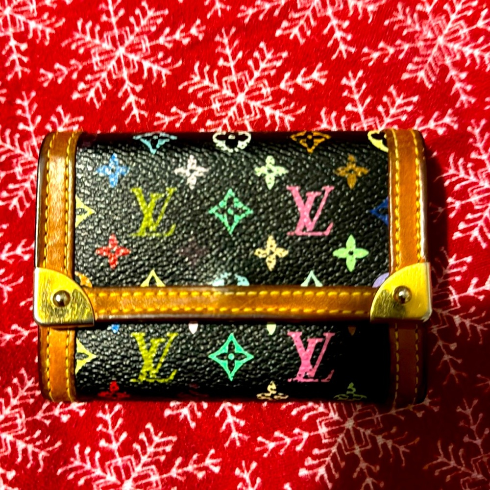 LV multi card wallet